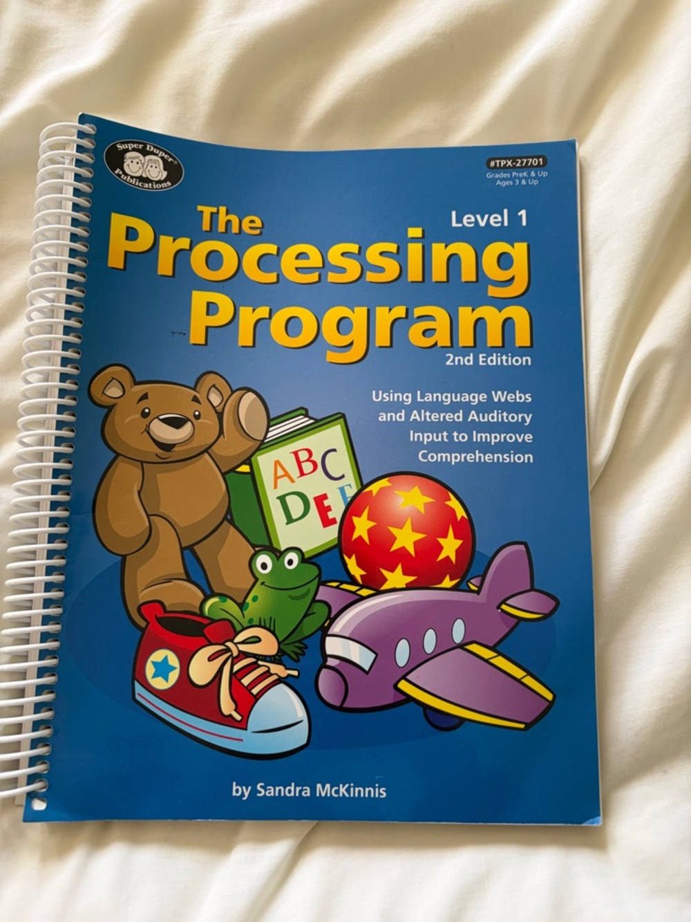 The Processing Program Level 1 - Blue Educational Workbook